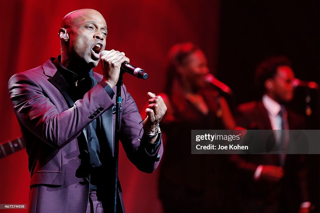 Charlie Wilson And KEM Performs At The Nokia Theatre L.A. Live