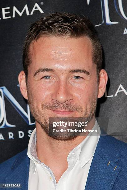 Barry Sloane attends the Tony Awards celebration of Broadway in Hollywood at Sunset Tower on March 25, 2015 in West Hollywood, California