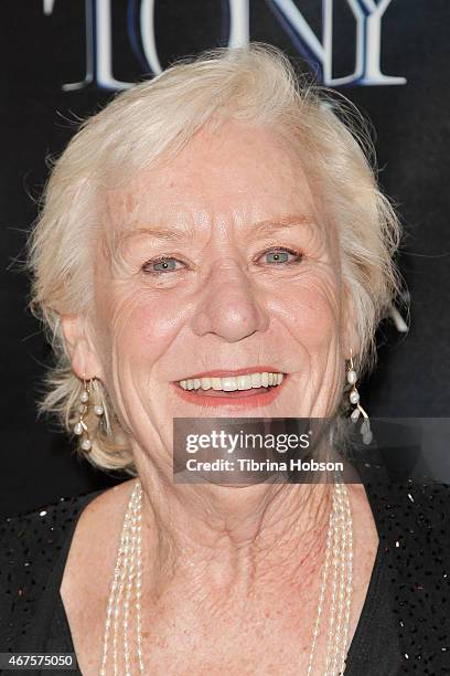 Barbara Tarbuck attends the Tony Awards celebration of Broadway in Hollywood at Sunset Tower on March 25, 2015 in West Hollywood, California