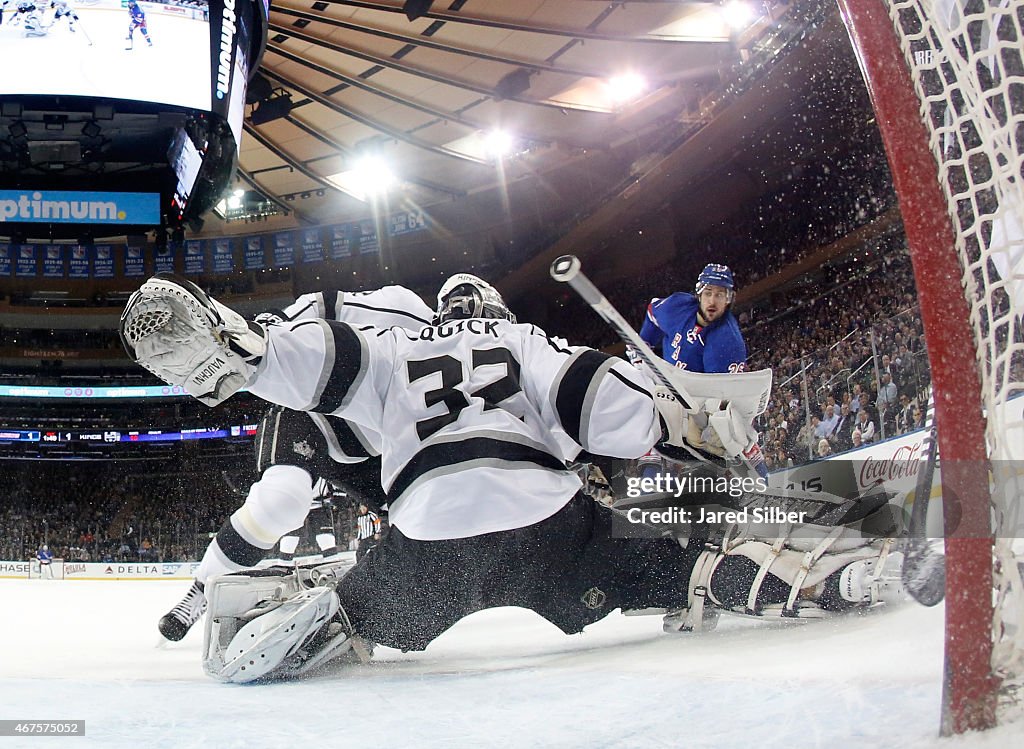 Los Angeles Kings v New York Rangers