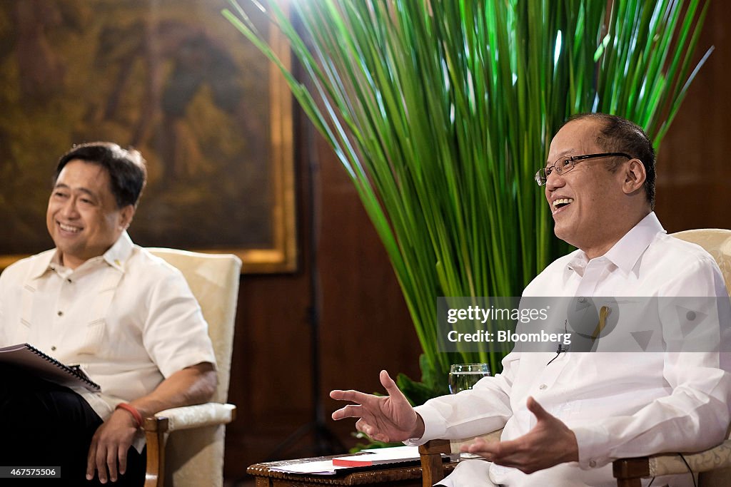 Philippine President Benigno Aquino Interview