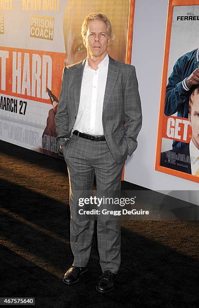 Actor Greg Germann arrives at the Los Angeles premiere of "Get Hard" at TCL Chinese Theatre IMAX on March 25, 2015 in Hollywood, California.