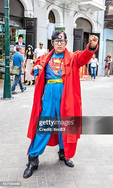 Superman Costume Foto e immagini stock - Getty Images