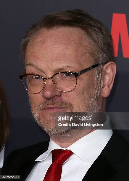 Actor Jared Harris attends the AMC celebration of the final 7 episodes of "Mad Men" with The Black & Red Ball at the Dorothy Chandler Pavilion on...