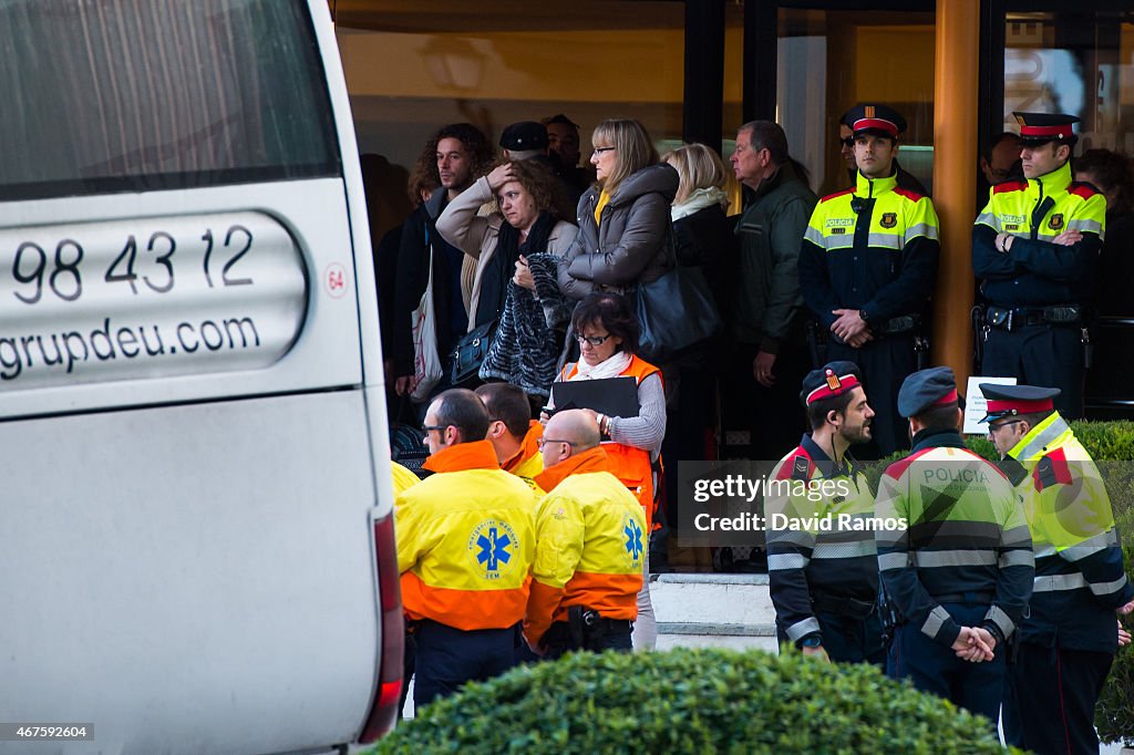 Spain Mourns The Loss Of Those Who Lost Their Lives On The Germanwings Airbus