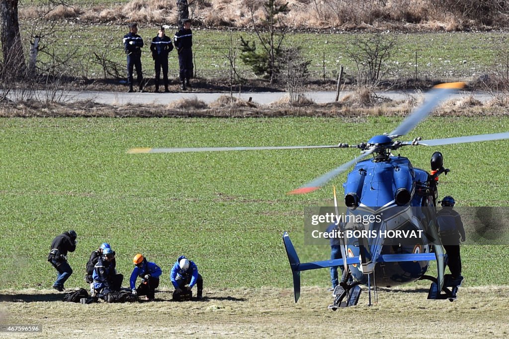 TOPSHOT-FRANCE-GERMANY-SPAIN-AVIATION-ACCIDENT-SEARCH