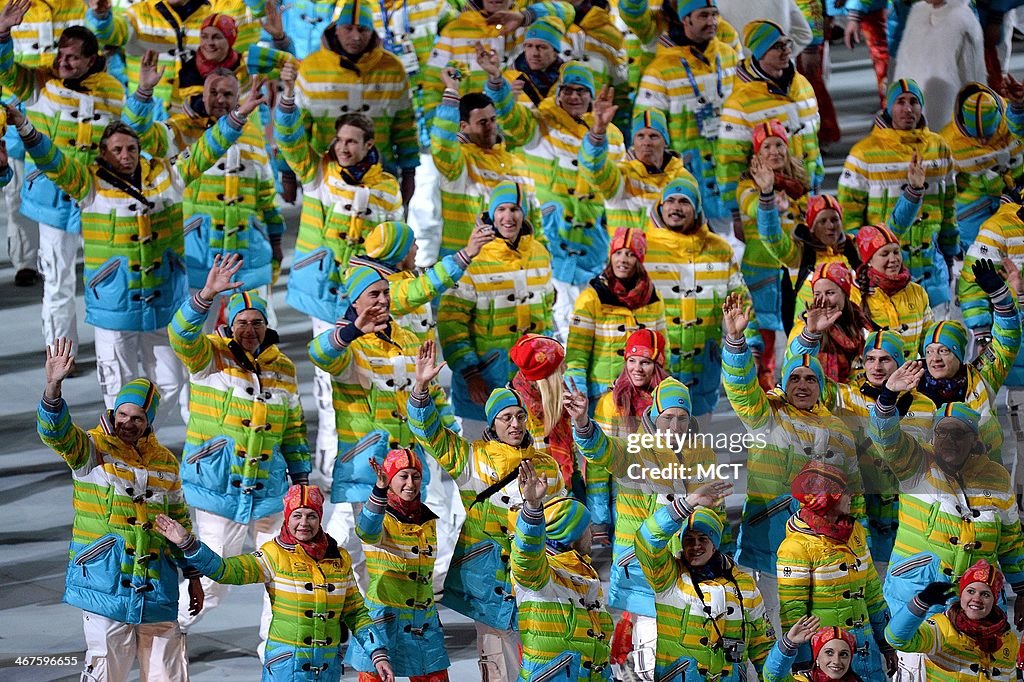 Sochi Winter Olympics Opening Ceremony