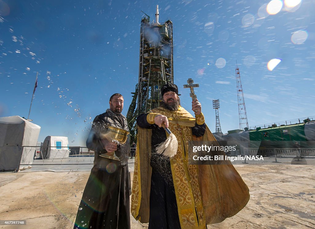 Soyuz TMA-16M Spacecraft Launch Preparations