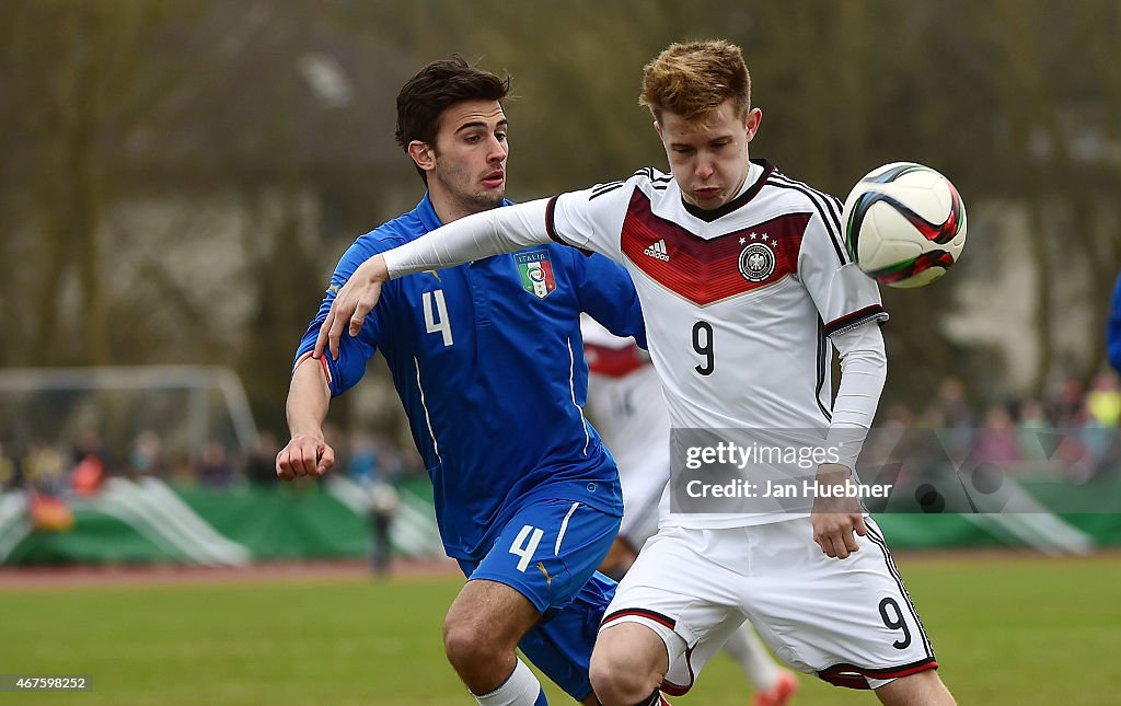 U17 Italy v U17 Germany  - UEFA Under17 Elite Round