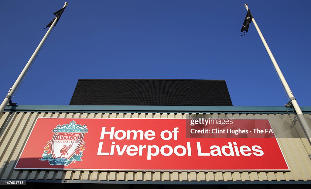 Liverpool Ladies FC v Sunderland Ladies FC - FA WSL