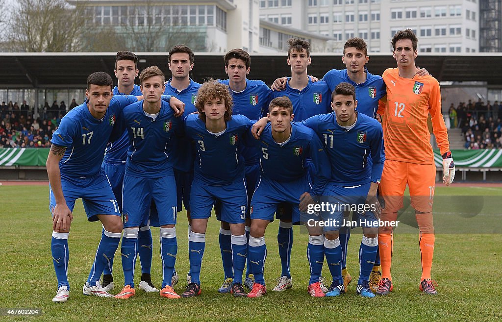 U17 Italy v U17 Germany  - UEFA Under17 Elite Round