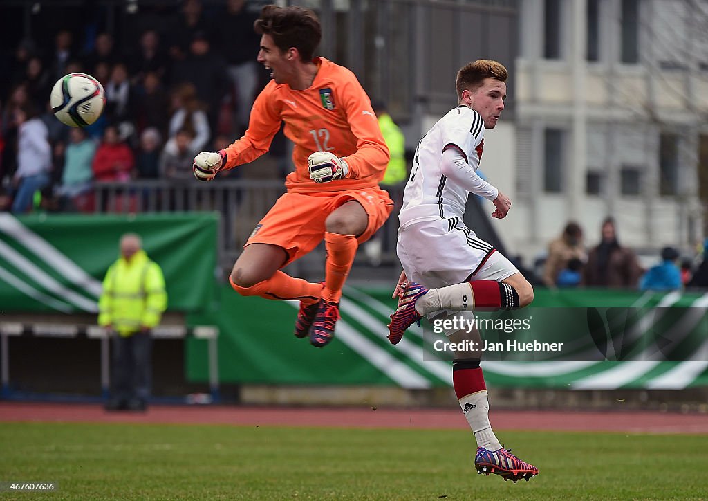 U17 Italy v U17 Germany  - UEFA Under17 Elite Round