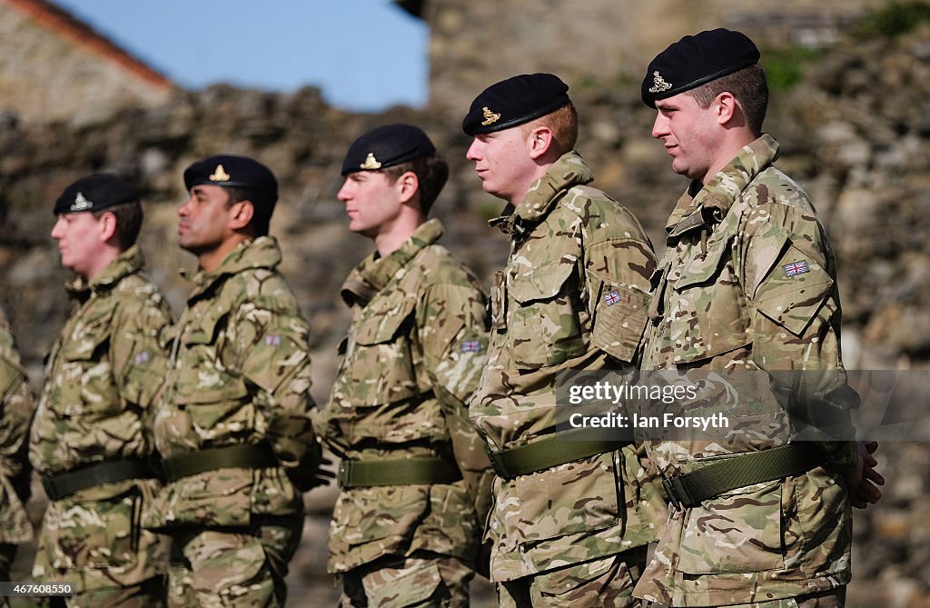 Soldiers Conduct The Final Afghan Medal Parade