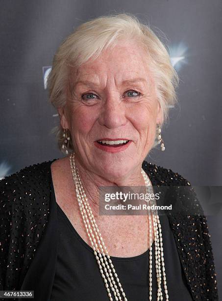 Actress Barbara Tarbuck attends The Tony Awards Celebrate Broadway In Hollywood at Sunset Tower on March 25, 2015 in West Hollywood, California.