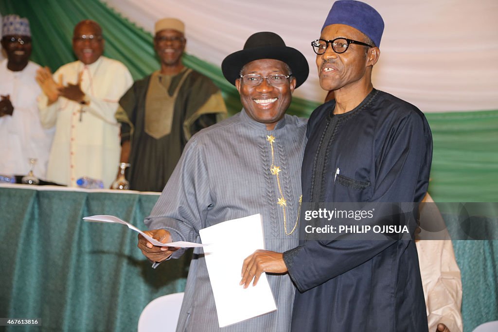 NIGERIA-VOTE-UNREST-JONATHAN-BUHARI