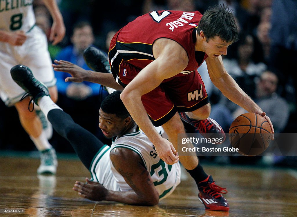 Boston Celtics Vs. Miami Heat At TD Garden