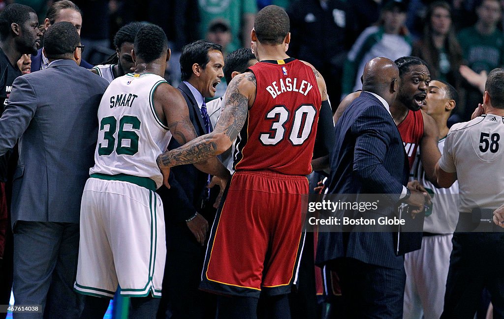 Boston Celtics Vs. Miami Heat At TD Garden