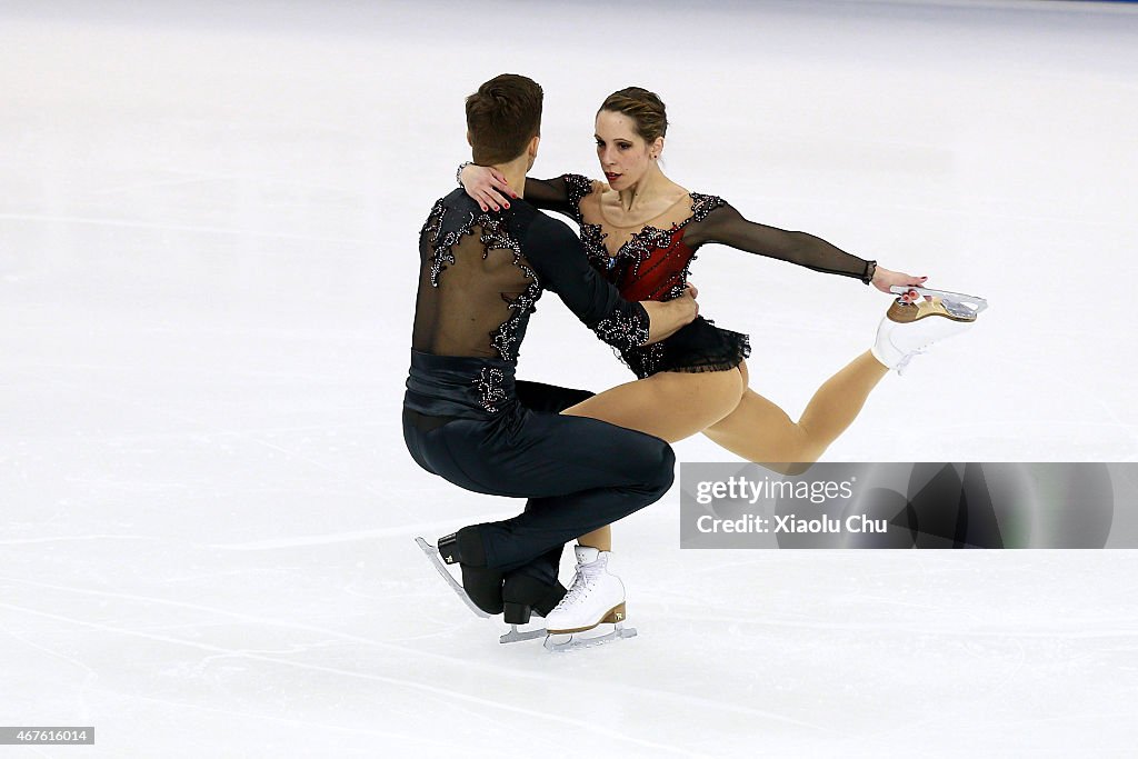 2015 Shanghai World Figure Skating Championships - Day 2