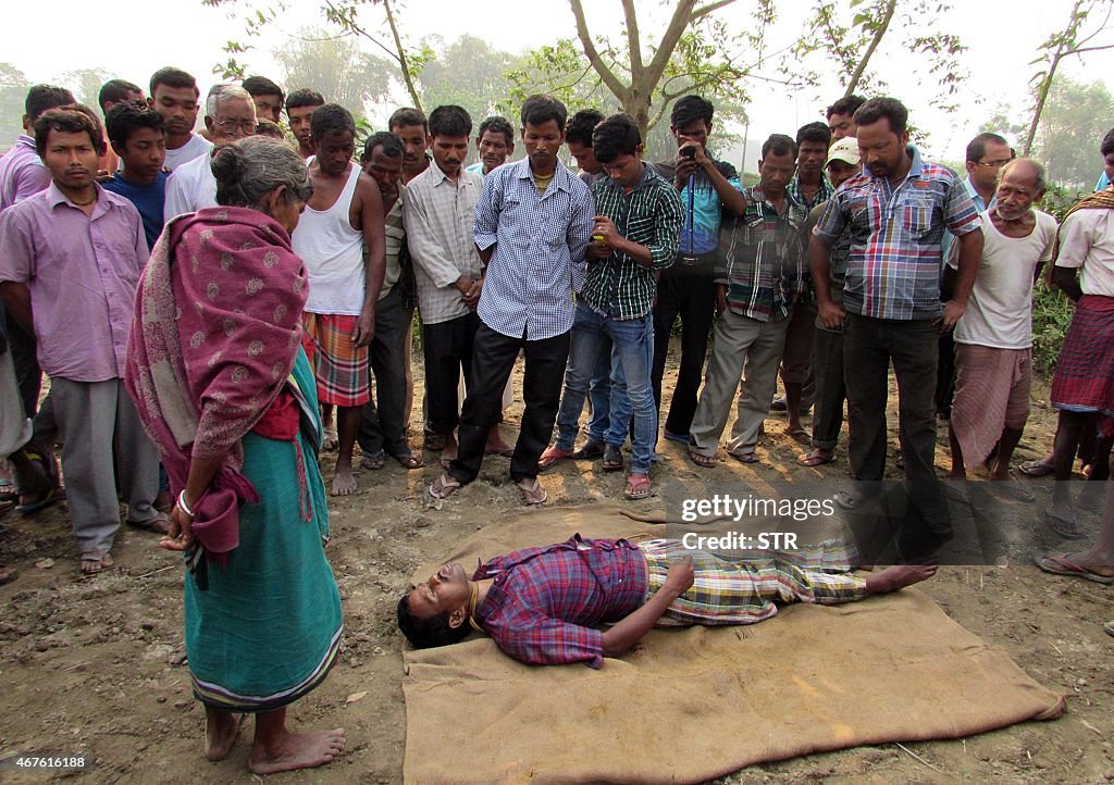 INDIA-AGRICULTURE-FARMER-SUICIDE
