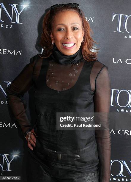 Actress Tamara Tunie attends The Tony Awards Celebrate Broadway In Hollywood at Sunset Tower on March 25, 2015 in West Hollywood, California.