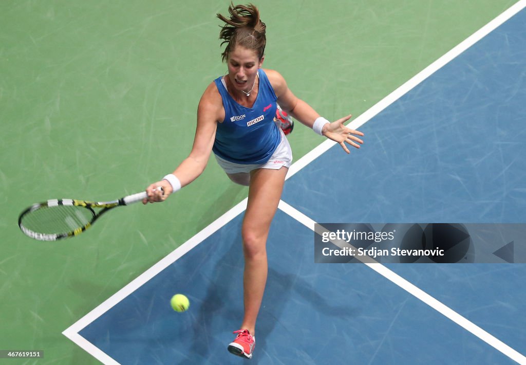 Fed Cup: Great Britain v Romania - Day 2