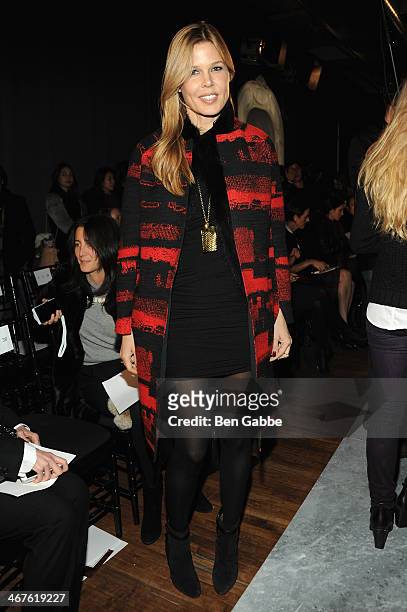 Mary Alice Stephenson attends Jason Wu fashion show during Mercedes-Benz Fashion Week Fall 2014 on February 7, 2014 in New York City.