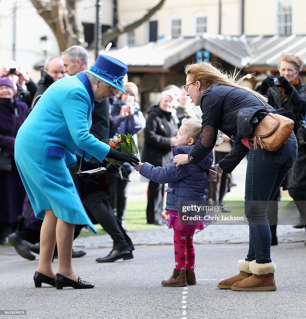 The Queen And Duke Of Edinburgh Visit Kent