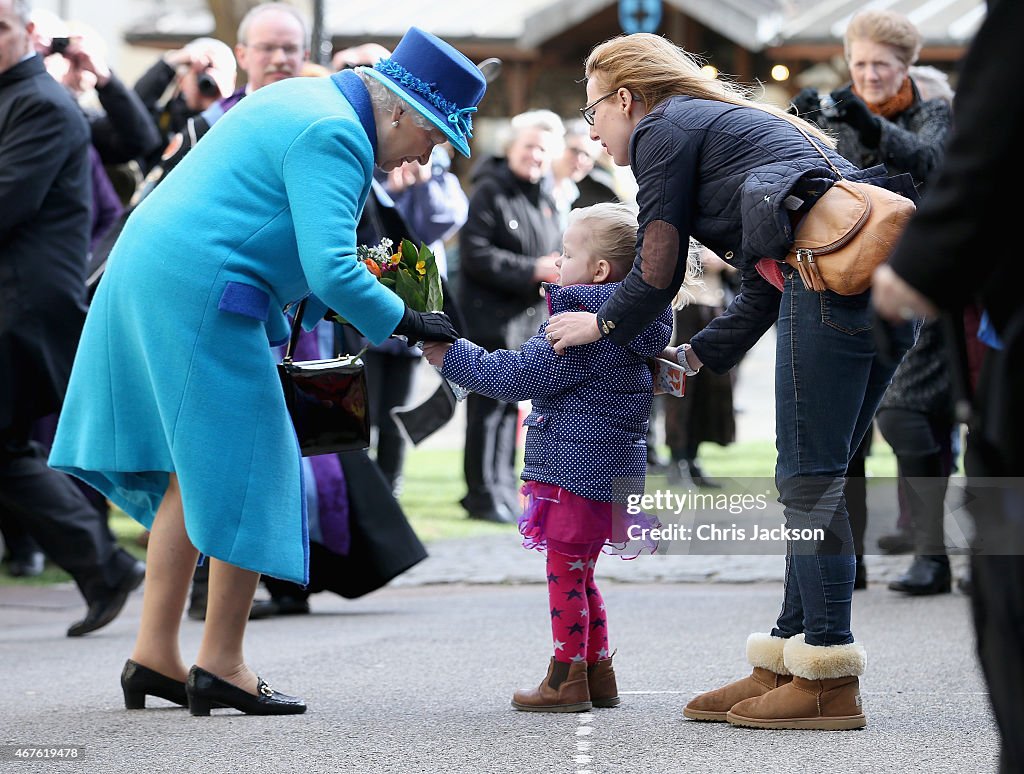 The Queen And Duke Of Edinburgh Visit Kent