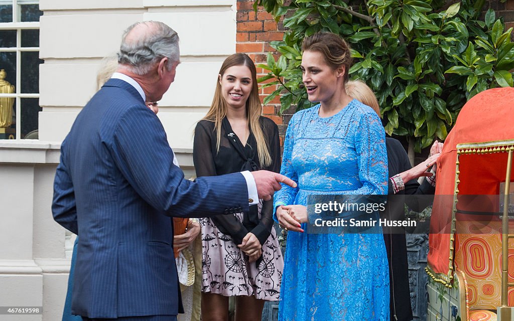 The Prince Of Wales And Duchess Of Cornwall Launch 'Travels To My Elephant' Rickshaw Race