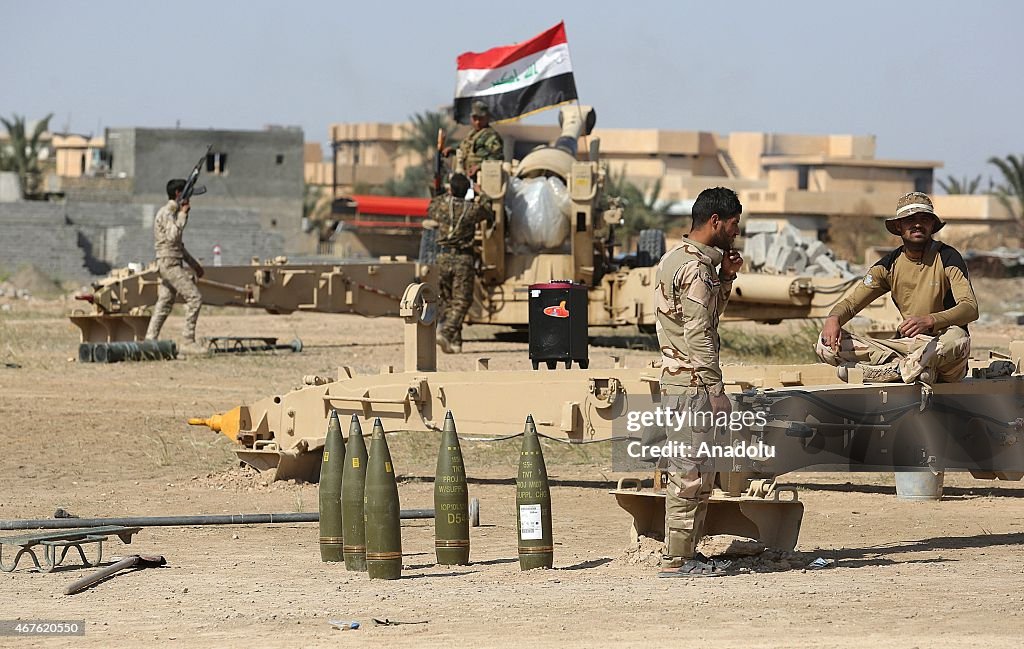 Iraqi forces and Shia militias prepare to stage attacks to Iraq's Tikrit