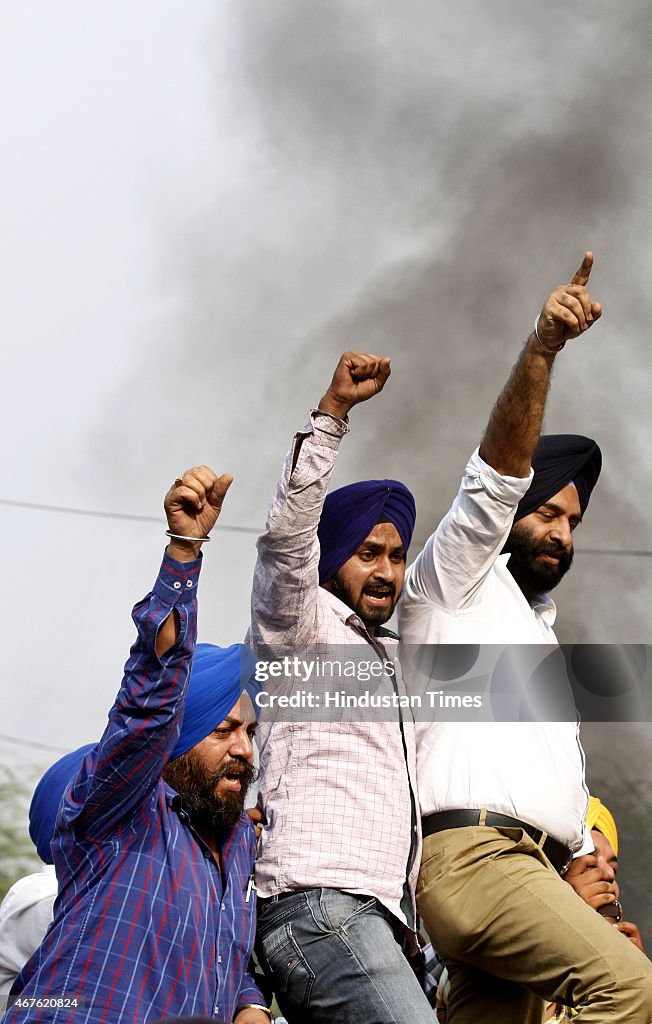 1984 Anti-Sikh Riots Victims Protest Against CBI Clean Chit To Jagdish Tytler