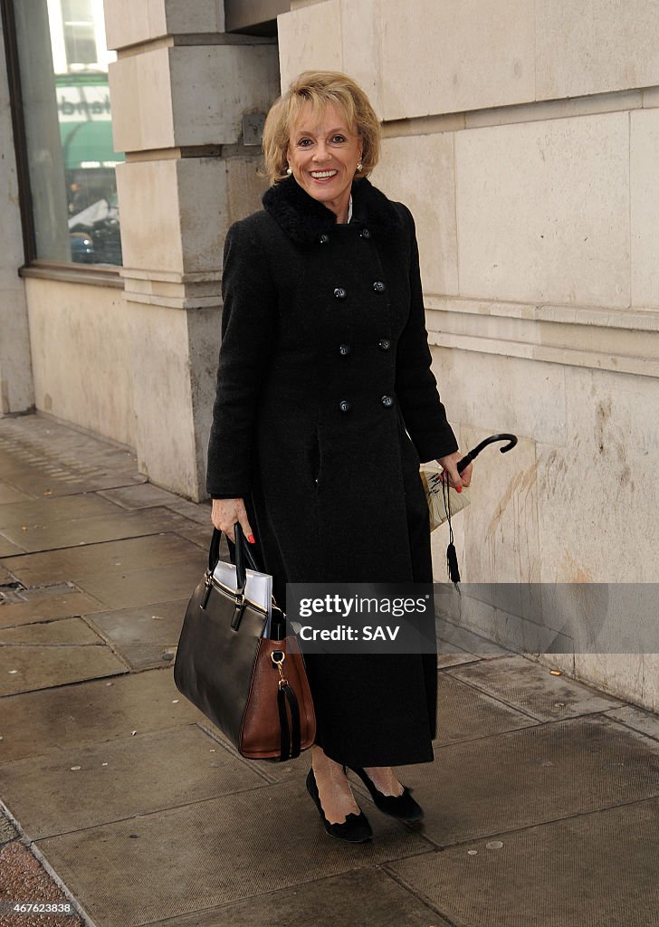 London Celebrity Sightings -  March 26, 2015