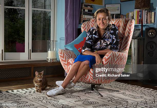 Entrepreneur Martha Lane Fox, Brent Haberman is photographed for the Observer on January 7, 2015 in London, England.