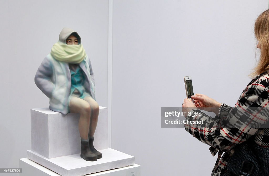 'Art Paris Art Fair 2015' : Opening Night At Grand Palais In Paris