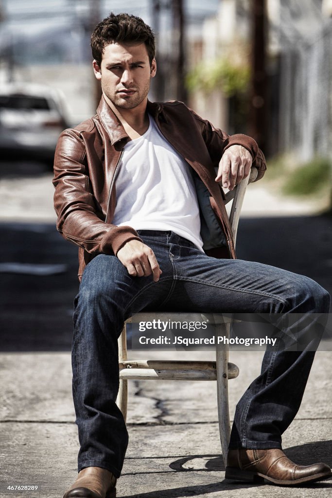 Actor and model Ryan Guzman is photographed for Self Assignment on