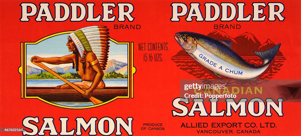 Paddler Salmon - Vintage Packaging