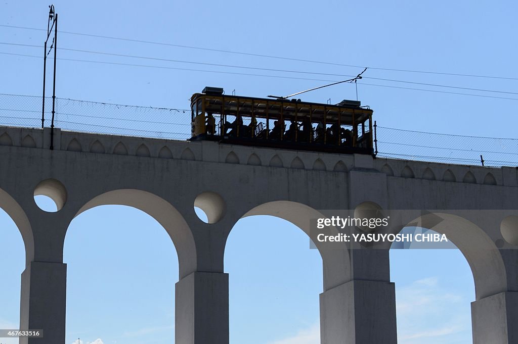 BRAZIL-RIO -TRAM-BONDE-TEST