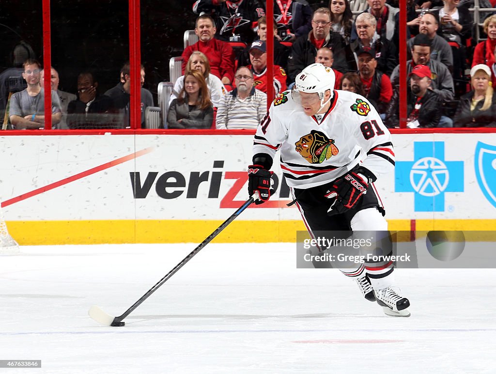 Chicago Blackhawks v Carolina Hurricanes