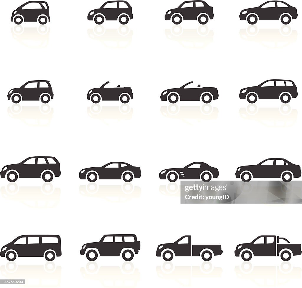 Ícones de carros