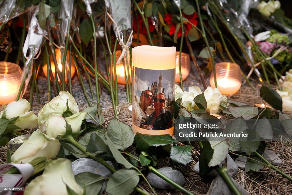 Families Of The Germanwings Airbus Crash Victims Arrive At The Site