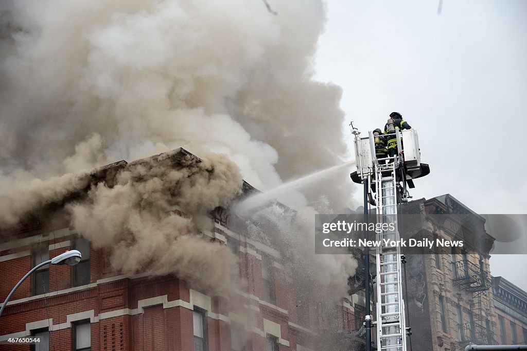 East Village Building Collapse after Fire