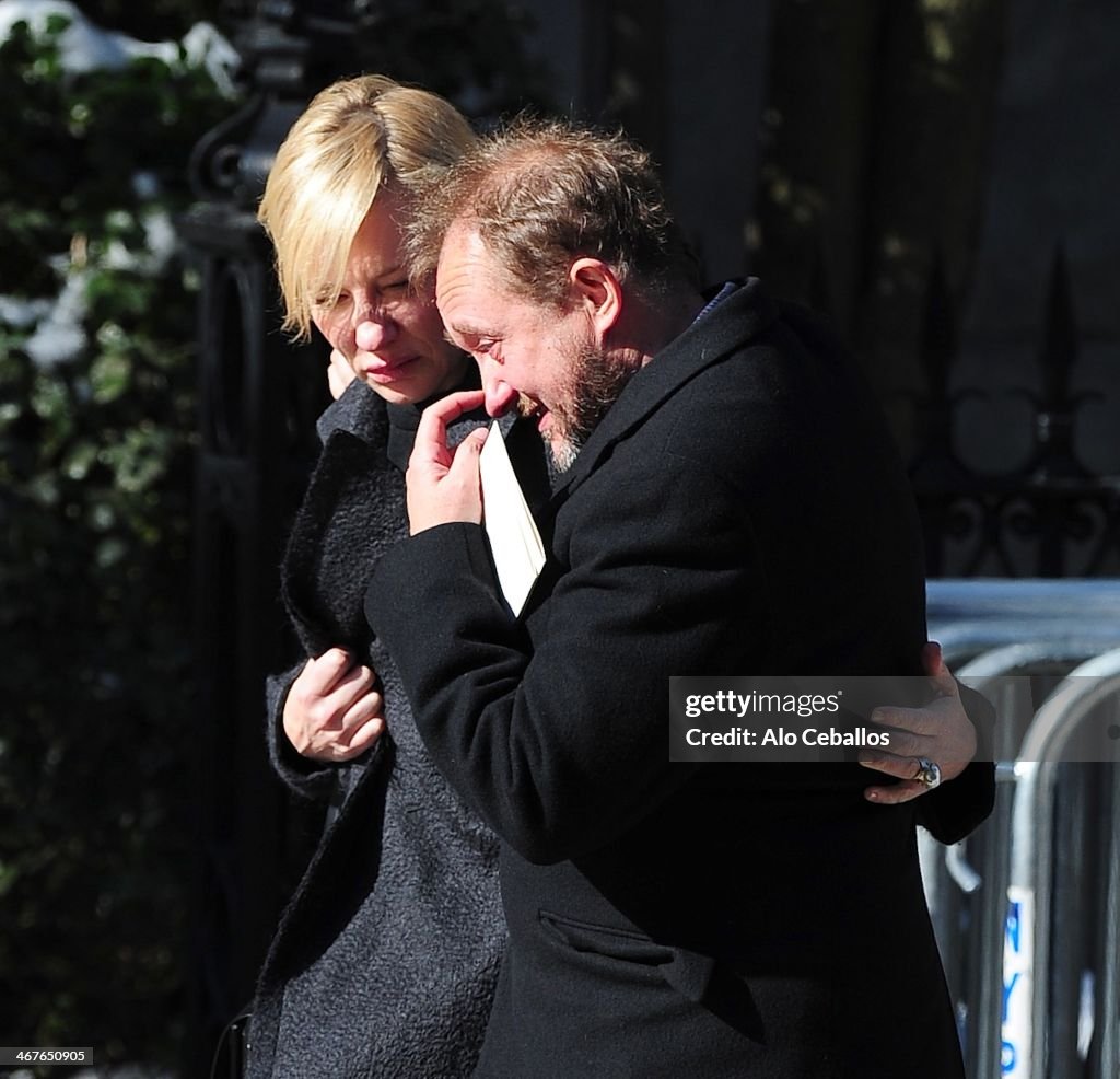 Philip Seymour Hoffman's Funeral Service