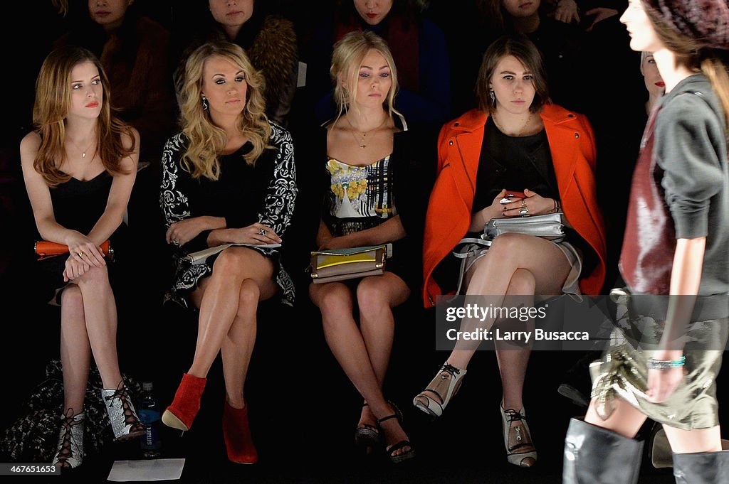 Rebecca Minkoff - Front Row - Mercedes-Benz Fashion Week Fall 2014