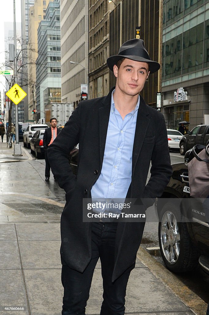 Celebrity Sightings In New York City - March 26, 2015