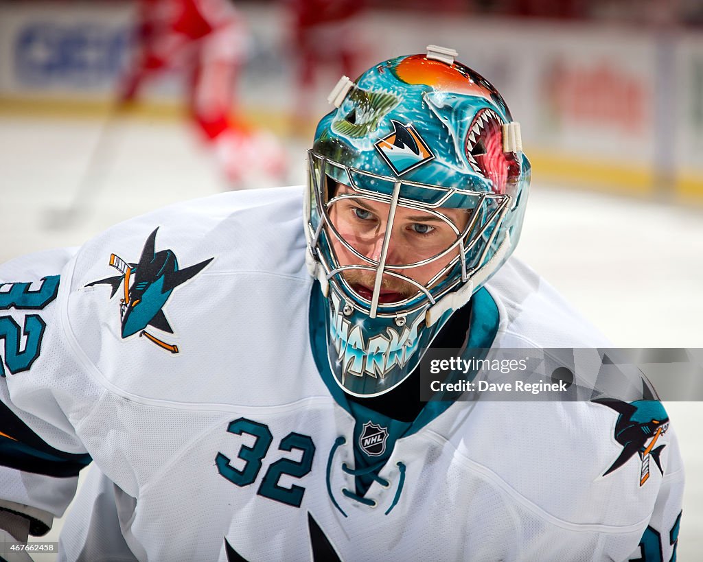 San Jose Sharks v Detroit Red Wings