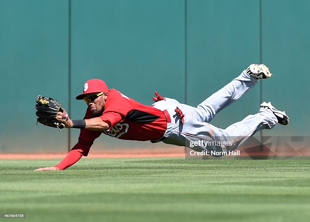 Cincinnati Reds v Cleveland Indians