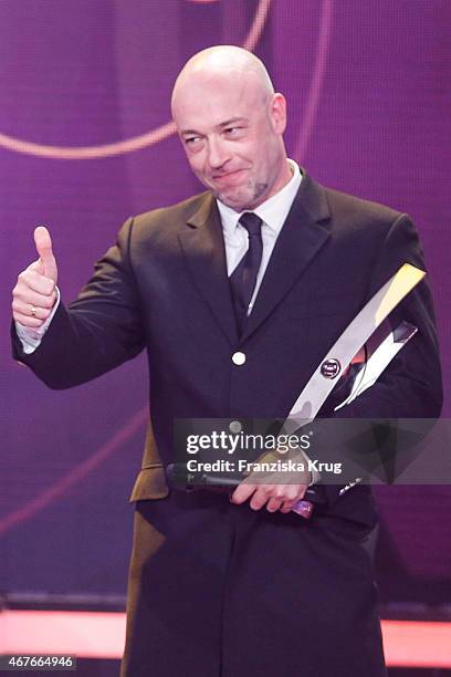 Der Graf attends the Echo Award 2015 show on March 26, 2015 in Berlin, Germany.