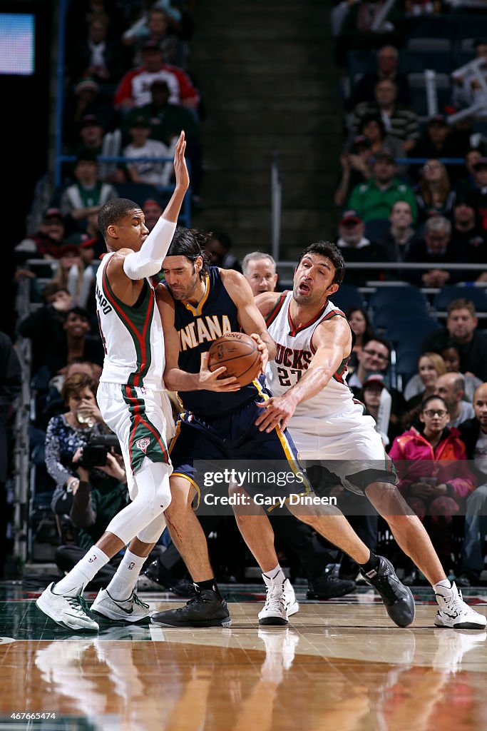 Indiana Pacers v Milwaukee Bucks