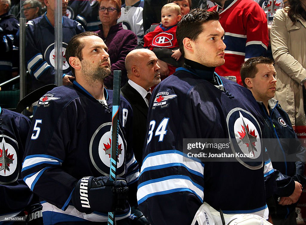 Montreal Canadiens v Winnipeg Jets