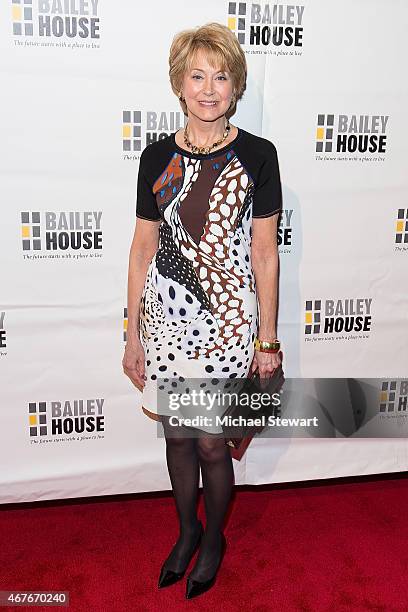 Jane Pauley attends the Bailey House Gala & Auction 2015 at Pier 60 on March 26, 2015 in New York City.